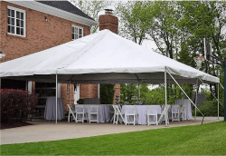 30x30 tent package