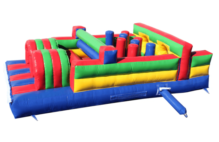 20' L Multi-colored Obstacle Course 20' L Multi-colored Obstacle Course