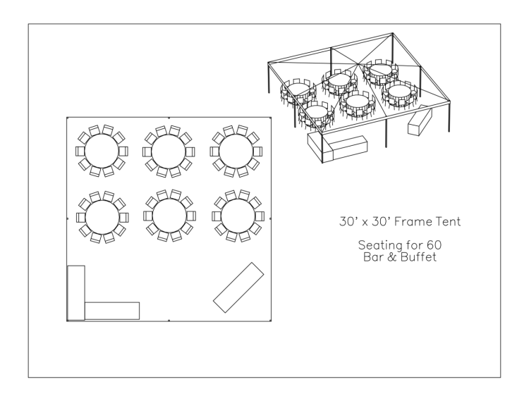 Table, chairs, and Concessions!