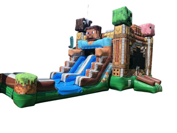Bounce House With Slide
